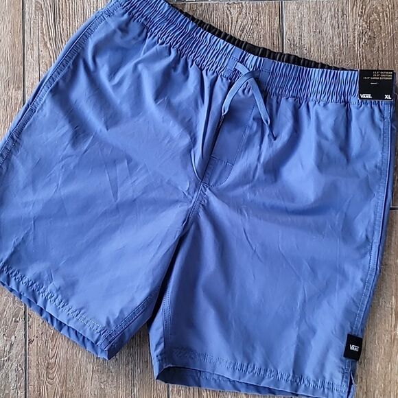NEW VANS PRIMARY VOLLEY II SHORTS BLUE BOYS XL - Picture 1 of 11
